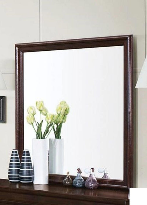 Coaster Furniture - Louis Philippe Rich Cappuccino Mirror - 202414 - GreatFurnitureDeal