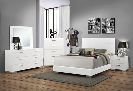 Coaster Furniture - Felicity 4 Piece Eastern King Platform Bedroom Set - 203501KE-4SET - GreatFurnitureDeal