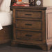 Coaster Furniture - Elk Grove Vintage Bourbon 3 Piece Eastern King Storage Sleigh Bedroom Set - 203891KE-3SET