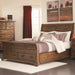 Coaster Furniture - Elk Grove Vintage Bourbon 5 Piece California King Storage Sleigh Bedroom Set - 203891KW-5SET