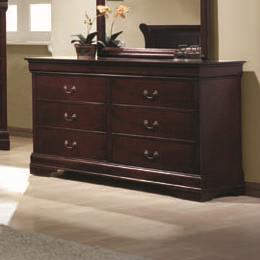 Coaster Furniture - Louis Philippe 6 Drawer Dresser - 203973 - GreatFurnitureDeal