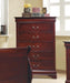 Coaster Furniture - Louis Philippe 5 Drawer Chest - 203975