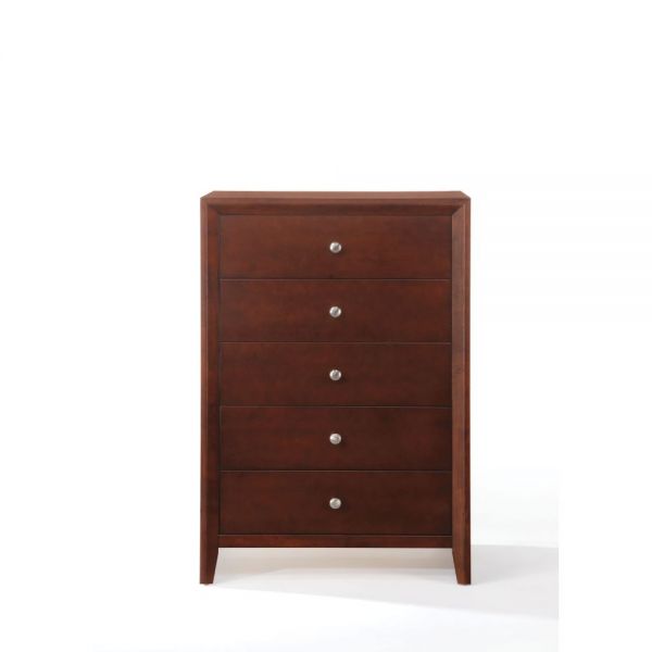 Acme Furniture - Ilana Brown Cherry Wood Drawers Chest - 20406