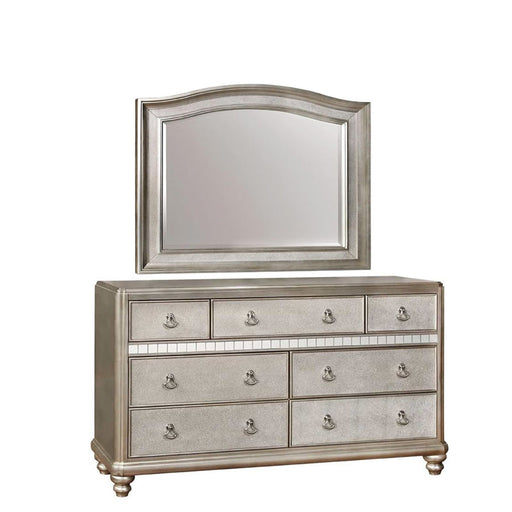 Coaster Furniture - Bling Game Dresser and Mirror Set - 204183-84 - GreatFurnitureDeal