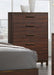 Coaster Furniture - Edmonton Rustic Tobacco 3 Piece California King Platform Bedroom Set - 204351KW-3SET - GreatFurnitureDeal