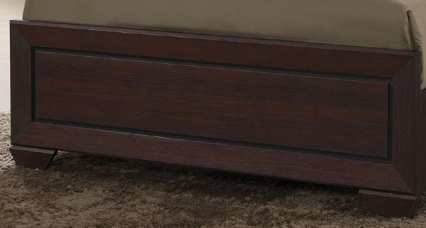 Coaster Furniture - Fenbrook Dark Cocoa Eastern King Panel Bed - 204390KE - GreatFurnitureDeal