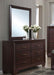 Coaster Furniture - Fenbrook Dark Cocoa 5 Piece Eastern King Panel Bedroom Set - 204390KE-5SET - GreatFurnitureDeal