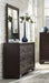 Coaster Furniture - Fenbrook Dark Cocoa 5 Piece Eastern King Panel Bedroom Set - 204391KE-5SET