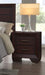 Coaster Furniture - Fenbrook Dark Cocoa 5 Piece Eastern King Panel Bedroom Set - 204390KE-5SET