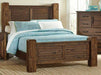 Coaster Furniture - Sutter Creek Vintage Bourbon 6 Piece Eastern King Poster Bedroom Set - 204531KE-6SET - GreatFurnitureDeal