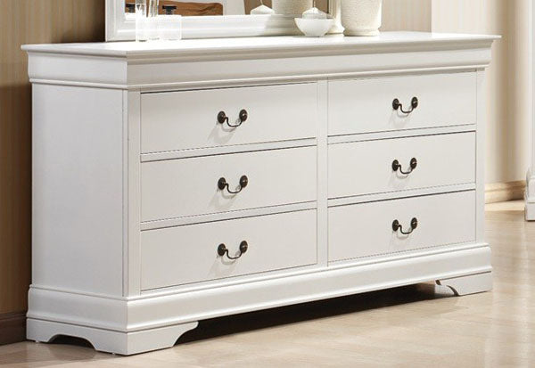 Coaster Furniture - Louis Philippe White Dresser - 204693 - GreatFurnitureDeal