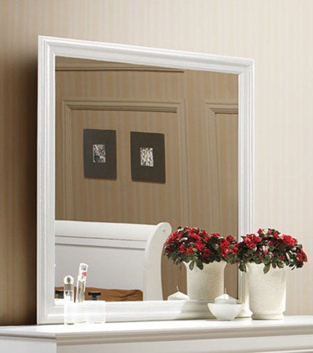 Coaster Furniture - Louis Philippe White Dresser and Mirror Set - 204693-94