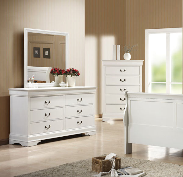 Louis Philippe Dresser (White) Coaster Furniture