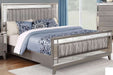 Coaster Furniture - Leighton Metallic Mercury King Panel Bed - 204921KE