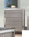 Coaster Furniture - Leighton Metallic Mercury Panel 6 Piece Bedroom Set - 204921Q-S6 - Chest