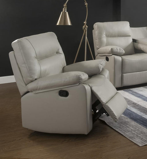 Myco Furniture - Kenzie Recliner Chair in Ivory - 2050-C-IV - GreatFurnitureDeal