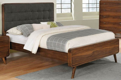 Coaster Furniture - Robyn Dark Walnut California King Panel Bed - 205131KW - GreatFurnitureDeal