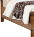 Coaster Furniture - Brenner Rustic Honey Queen Panel Storage Bed - 205260Q - GreatFurnitureDeal