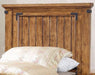 Coaster Furniture - Brenner Rustic Honey 6 Piece Twin Panel Bedroom Set - 205261T-6SET - GreatFurnitureDeal
