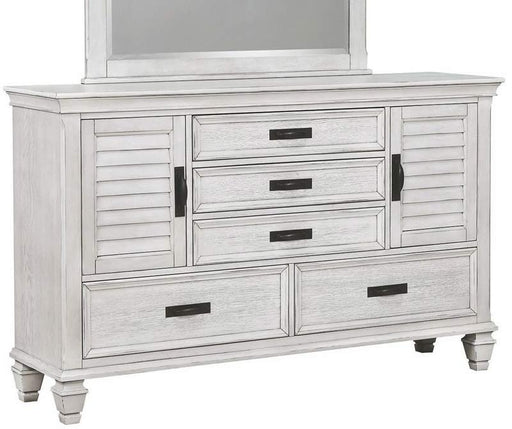 Coaster Furniture - Liza Antique White Dresser - 205333 - GreatFurnitureDeal