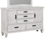 Coaster Furniture - Liza Antique White Dresser - 205333 - GreatFurnitureDeal