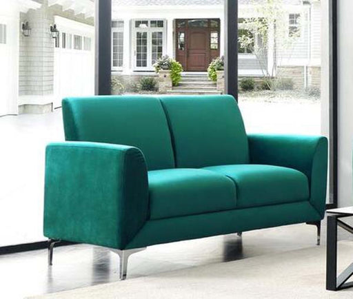 Myco Furniture - Abigail Loveseat in Green - 2056-L-GR - GreatFurnitureDeal