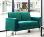 Myco Furniture - Abigail Loveseat in Green - 2056-L-GR - GreatFurnitureDeal
