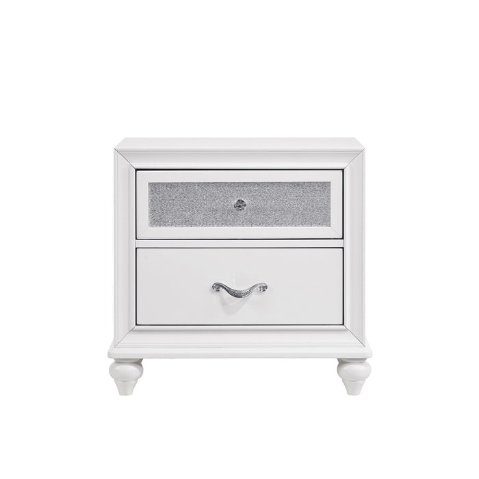 Coaster Furniture - Barzini 2-Drawer Nightstand White - 205892