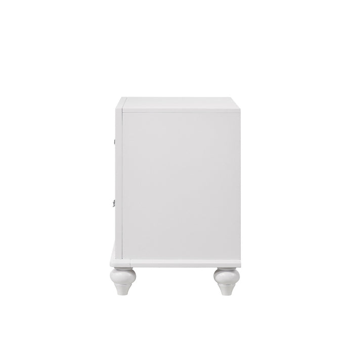 Coaster Furniture - Barzini 2-Drawer Nightstand White - 205892