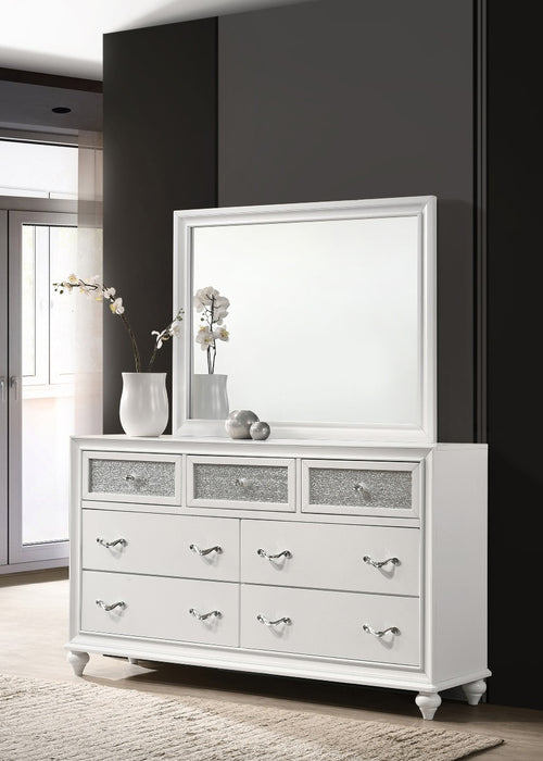 Coaster Furniture - Barzini 7-Drawer Dresser White - 205893 - GreatFurnitureDeal