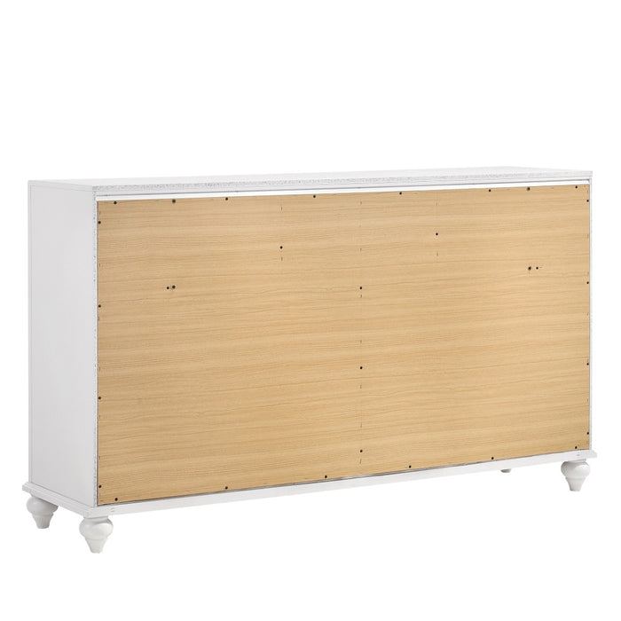 Coaster Furniture - Barzini 7-Drawer Dresser White - 205893 - GreatFurnitureDeal