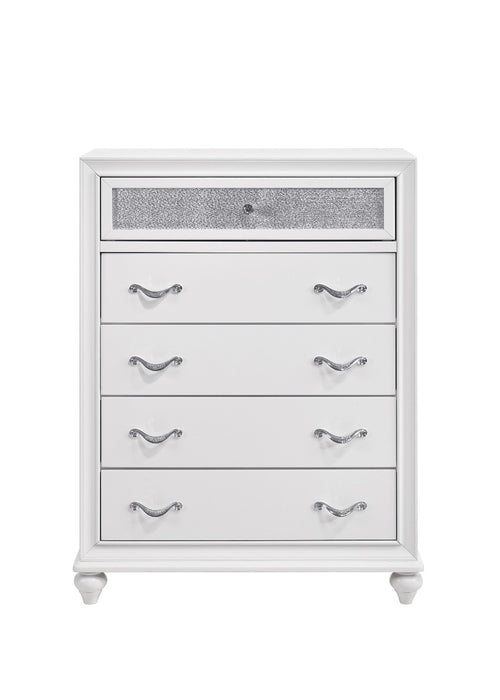 Coaster Furniture - Barzini 5-Drawer Chest White - 205895