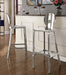 Meridian Furniture - Maddox Bar Stool in Chrome - 704 - GreatFurnitureDeal