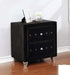 Coaster Furniture - Deanna Black Nightstand - 206102 - Room View