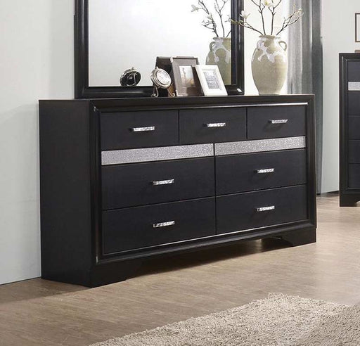 Coaster Furniture - Miranda Black 5 Piece Queen Platform Storage Bedroom Set - 206361Q-5SET - GreatFurnitureDeal