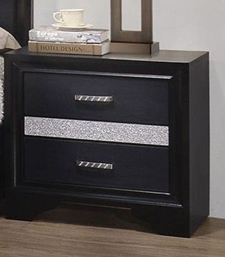 Coaster Furniture - Miranda Black 6 Piece Queen Platform Storage Bedroom Set - 206361Q-6SET - GreatFurnitureDeal