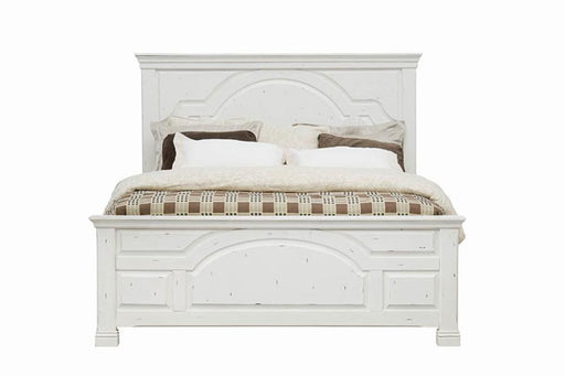 Coaster Furniture - Celeste California King Bed in Vintage White - 206461KW - GreatFurnitureDeal
