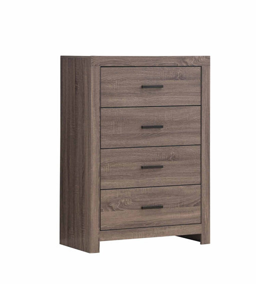 Coaster Furniture - Brantford 4-Drawer Chest Barrel Oak - 207045 - GreatFurnitureDeal