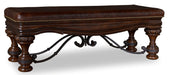 ART Furniture - Valencia Bench in Dark Oak - 209148-2304 - GreatFurnitureDeal