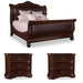 ART Furniture - Valencia 3 Piece Eastern King Sleigh Bedroom Set in Dark Oak - 209146-2304-3SET