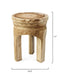 Jamie Young Company - Mesa Wooden Stool in Natural Wood - 20MESA-STWD - GreatFurnitureDeal