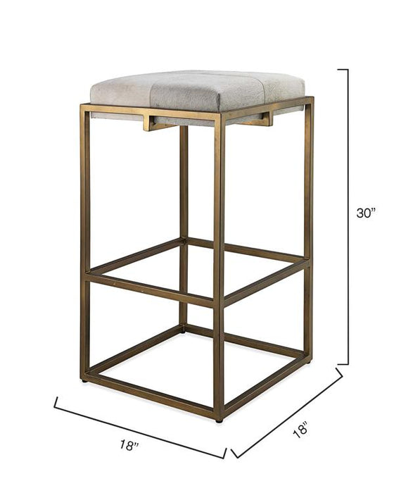 Jamie Young Company - Shelby Bar Stool - 20SHEL-BSWH