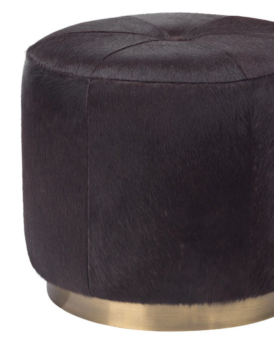 Jamie Young Company - Thackeray Round Pouf - 20THAC-SMES - GreatFurnitureDeal