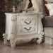 Acme Furniture - Versailles Nightstand in Bone White - 21133 - GreatFurnitureDeal