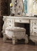 Acme Furniture - Versailles Vanity Stool in Bone White - 21138
