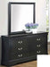 Coaster Furniture - Louis Philippe Black Mirror - 212414 - GreatFurnitureDeal