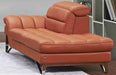 J&M Furniture - Astro Pumpkin 2 Piece Sofa Set - 18062-2SET - GreatFurnitureDeal