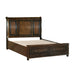 Homelegance - Cumberland California King Sleigh Platform Bed with Footboard Storage - 2159K-1CK - GreatFurnitureDeal