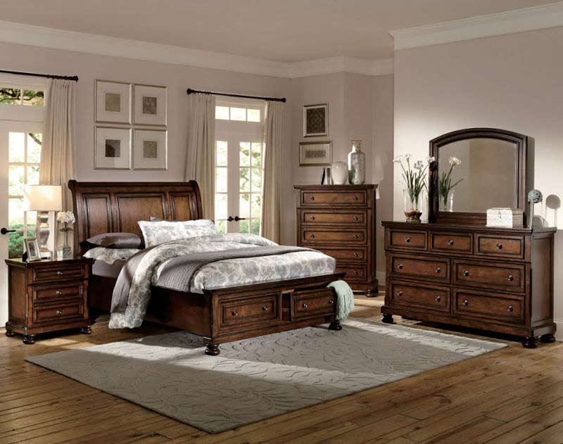 Homelegance - Cumberland 5 Piece California King Bedroom Set - 2159K-1CK-9 - GreatFurnitureDeal