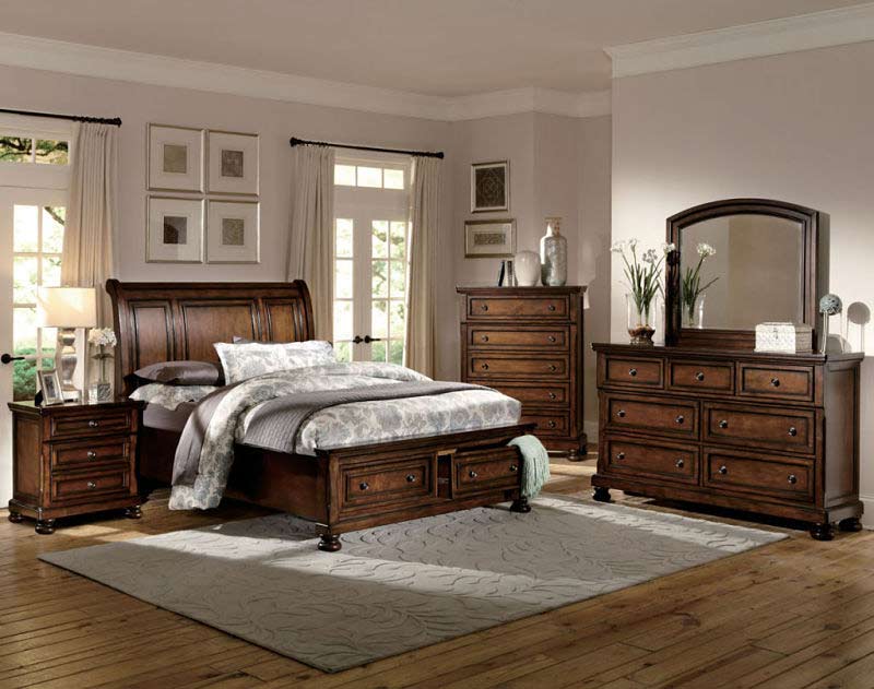 Homelegance - Cumberland 5 Piece Full Size Bedroom Set - 2159F-1-9 - GreatFurnitureDeal